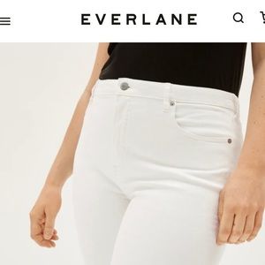 NWT Everlane Curvy High Rise Skinny Jean (Size 25 Ankle)